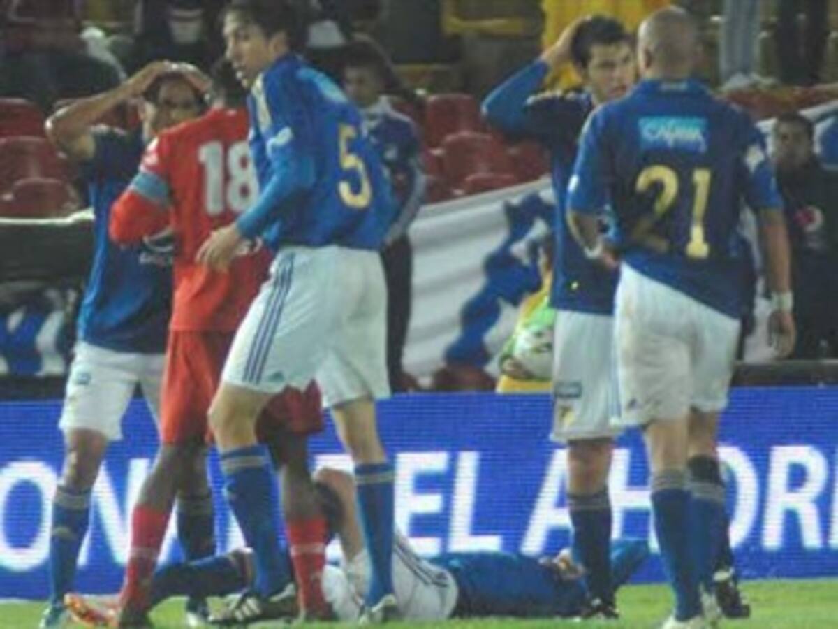 Ocho fechas de suspensión a Andrés Cadavid por lesión a Tancredi