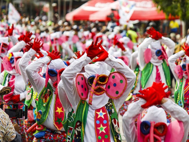 Carnaval de Barranquilla. (Photo by David Moran/Anadolu Agency via Getty Images)