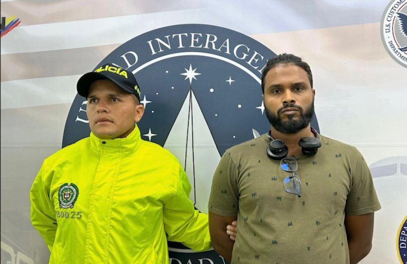 Capturado ciudadano extranjero.