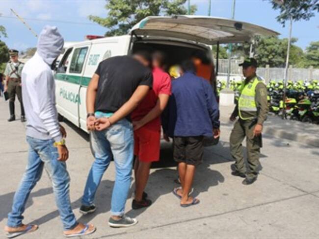 Capturadas 18 personas por invasión de tierras en en el sur de Cartagena