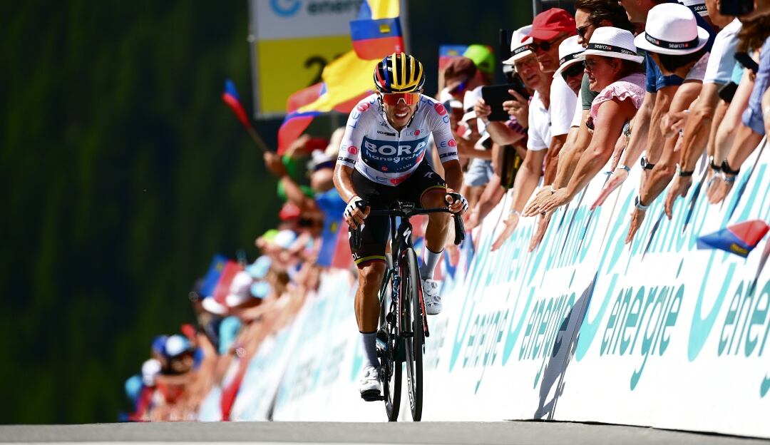 Sergio Higuita continúa su preparación para La Vuelta a España.