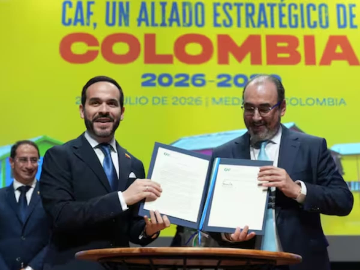 Inyección económica del CAF para Colombia: US$9.000 millones entre 2026 y 2030