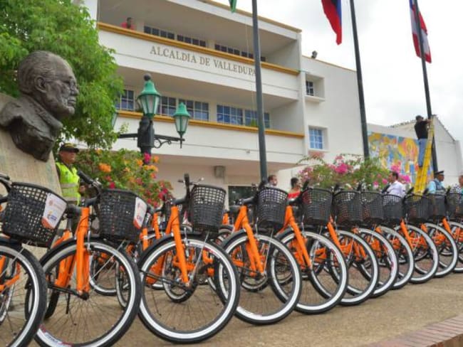 Llegan a Valledupar las primeras 60 bicicletas públicas