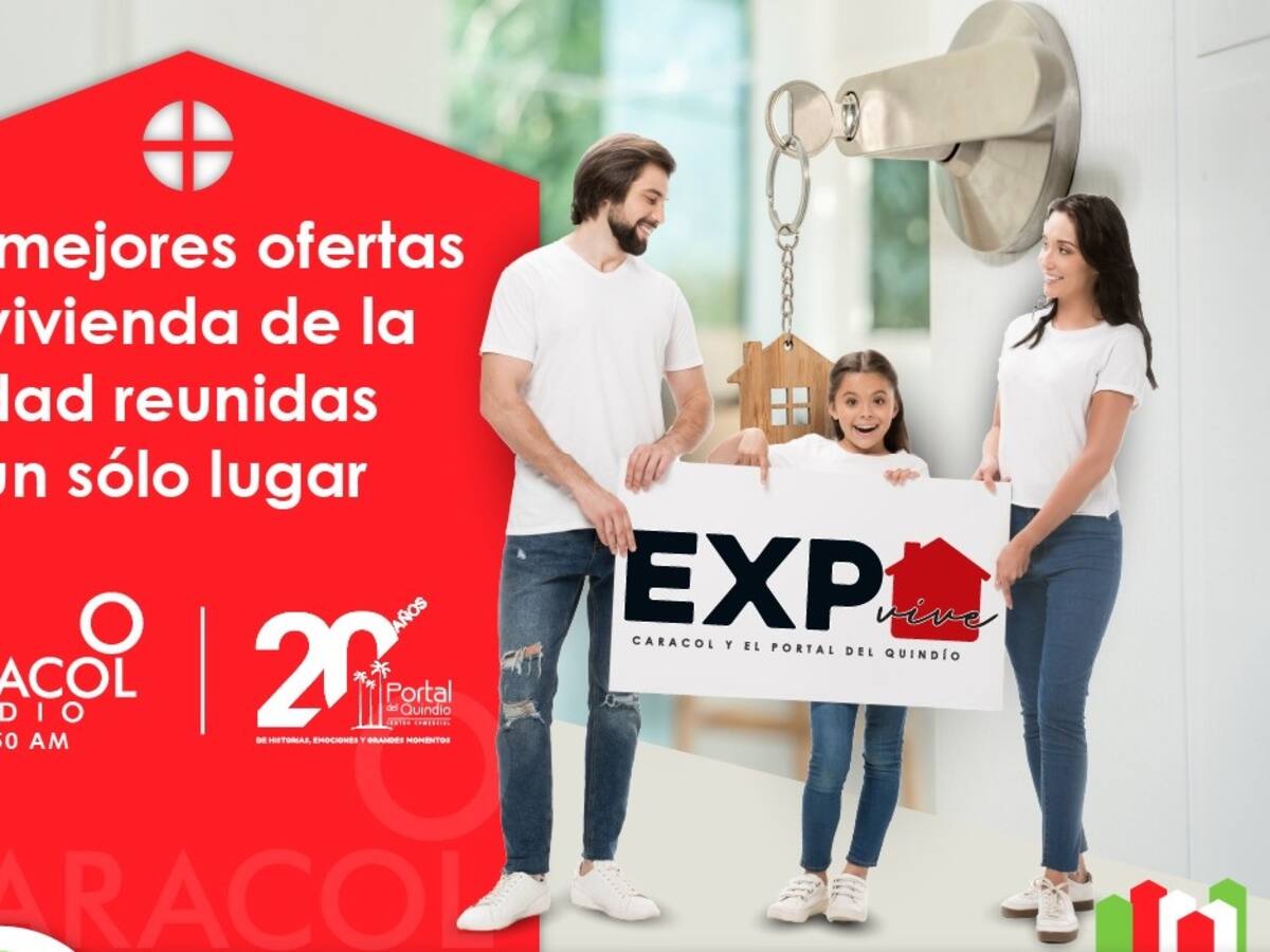 Regresa, Expovive, la vitrina inmobiliaria de Caracol Radio en el Portal del Quindío