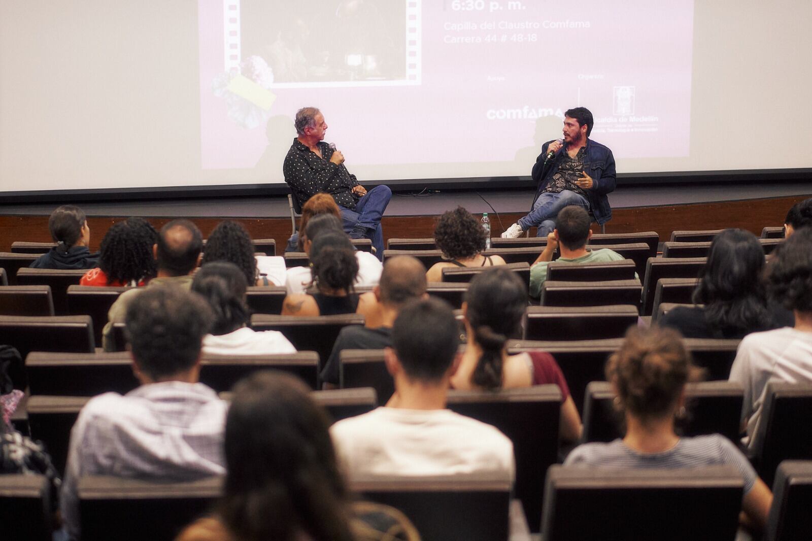 Inauguración de la película colombiana Esto se calentó, dirigida por Carlos Gabriel Vergara. Foto: alcaldía.