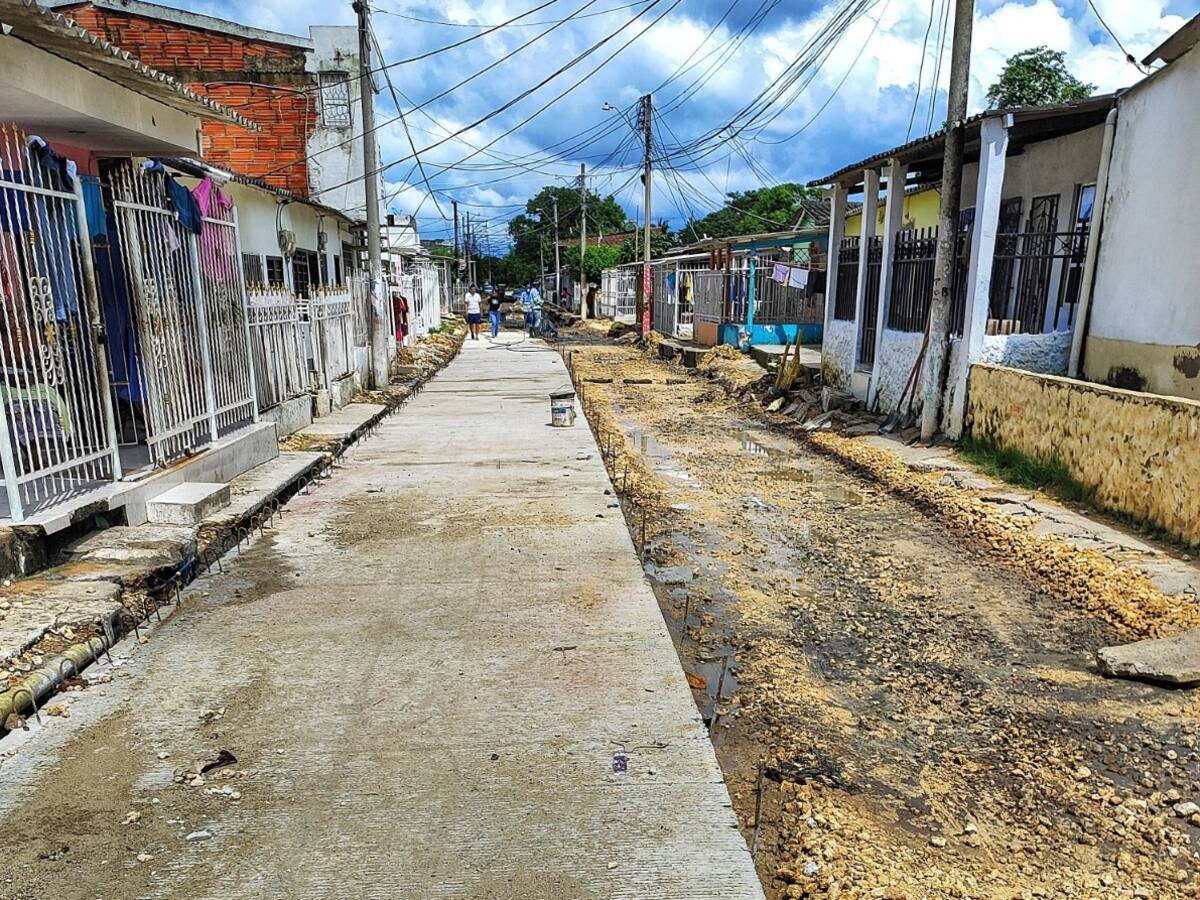 Con recursos de regalías, Alcaldía de Cartagena realiza intervención de Callejón Salas