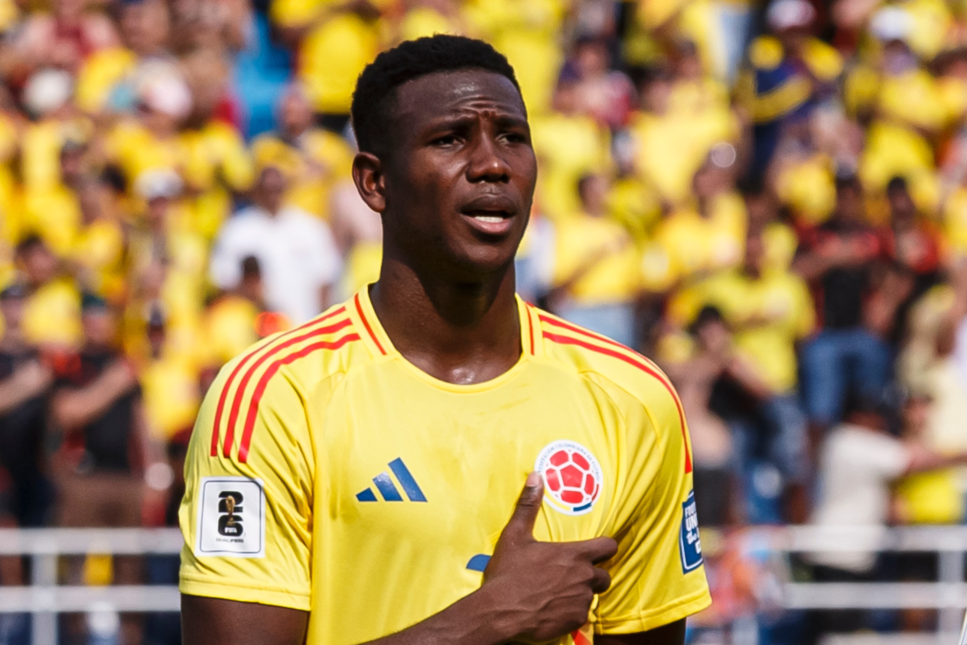 Yerson Mosquera avisa a Dávinson, Mina y Lucumí: “No la pondré fácil, me ganaré mi lugar al Mundial”. (Photo by Martín Fonseca/Eurasia Sport Images/Getty Images)