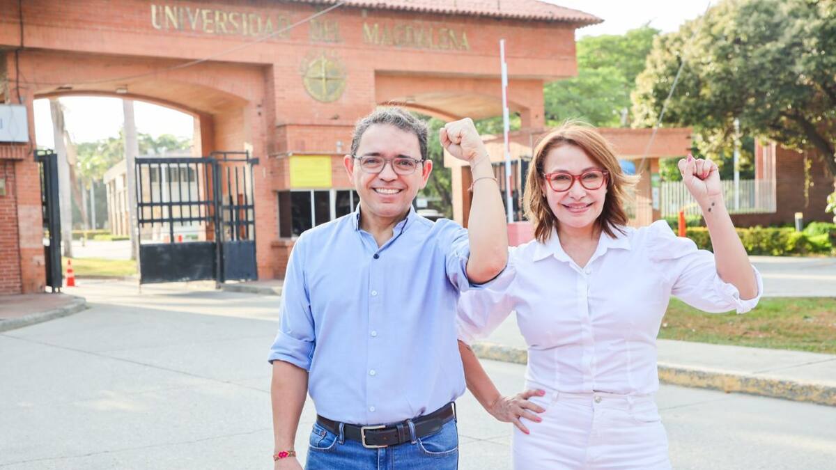 Patricia Caicedo y Rafael Martínez cuentan con el aval del partido Fuerza Ciudadana