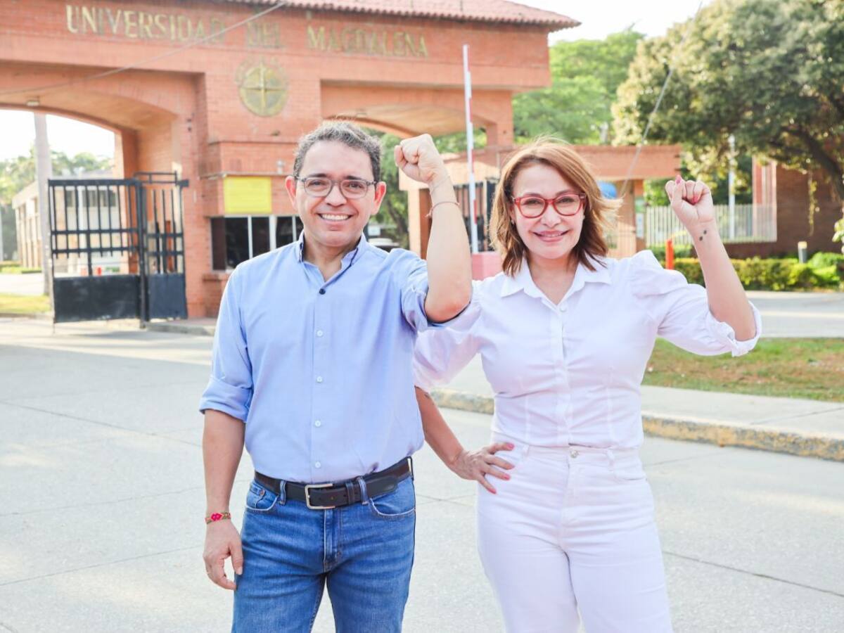 Patricia Caicedo y Rafael Martínez cuentan con el aval del partido Fuerza Ciudadana