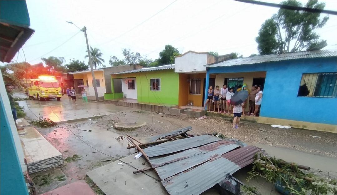 Reportan nuevas emergencias en Sucre por lluvias y vientos huracanados