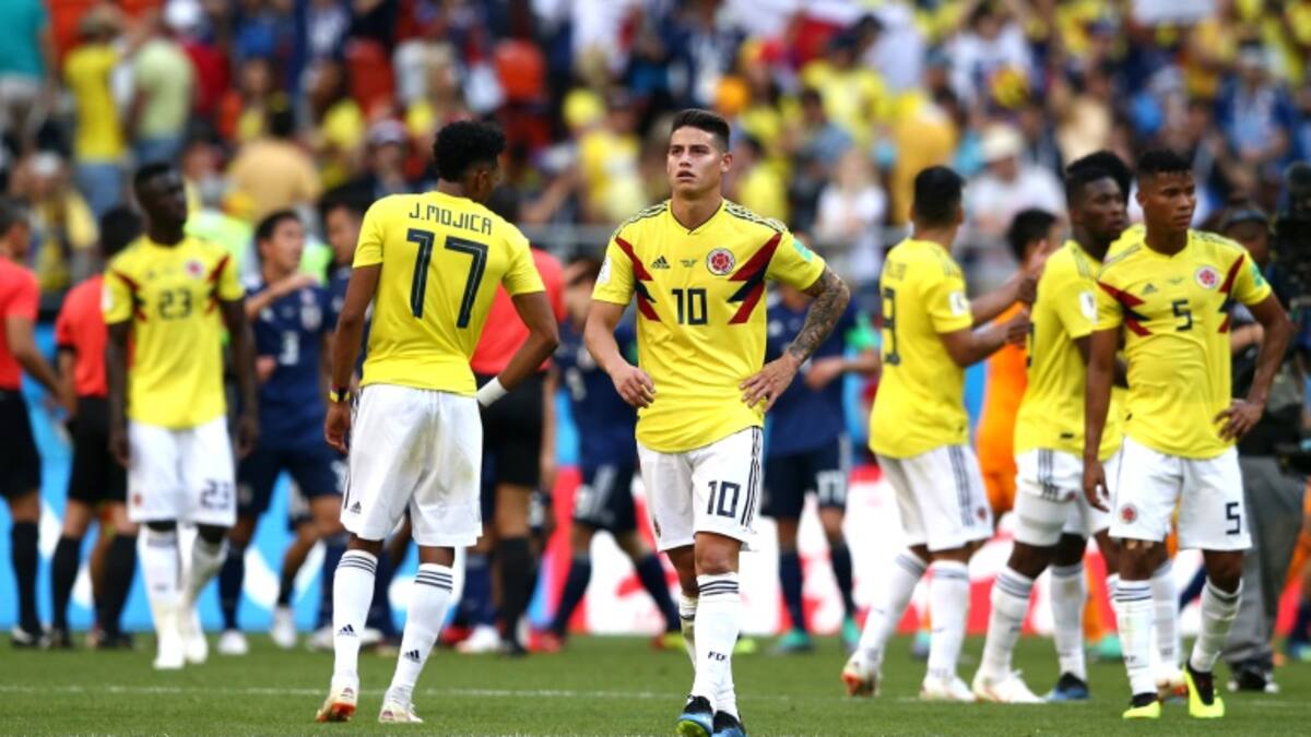 Los datos que dejó el debut de Colombia en el Mundial de Rusia