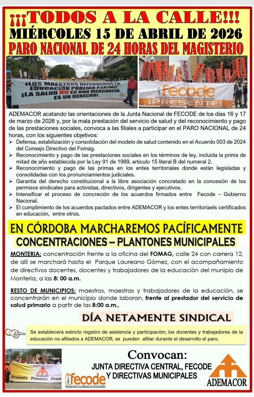 Pliego de solicitudes en Córdoba. Foto: Ademacor.