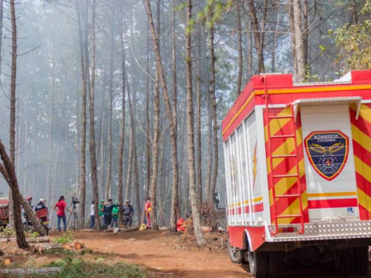 Incendio en Girón consumió 20 hectáreas