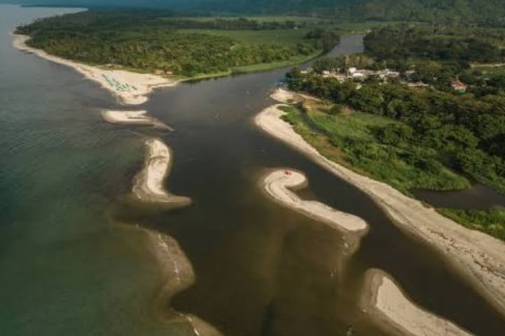 Intervendrán 800 metros del río Buritaca para mitigar el riesgo de desbordamientos . Foto: Hotel Mendihuaca
