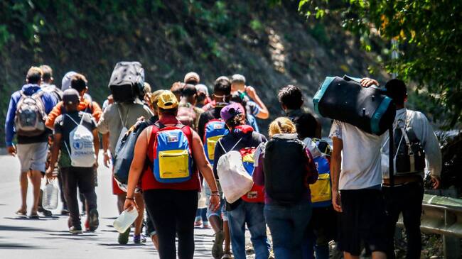 Venezolanos en Colombia
