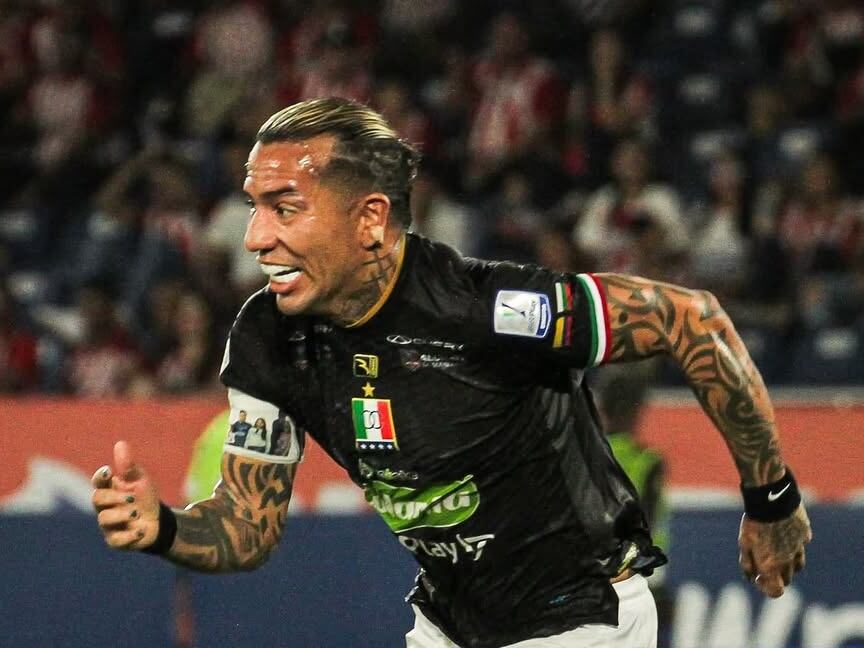 Dayro Moreno, delantero del Once Caldas / oncecaldasoficial