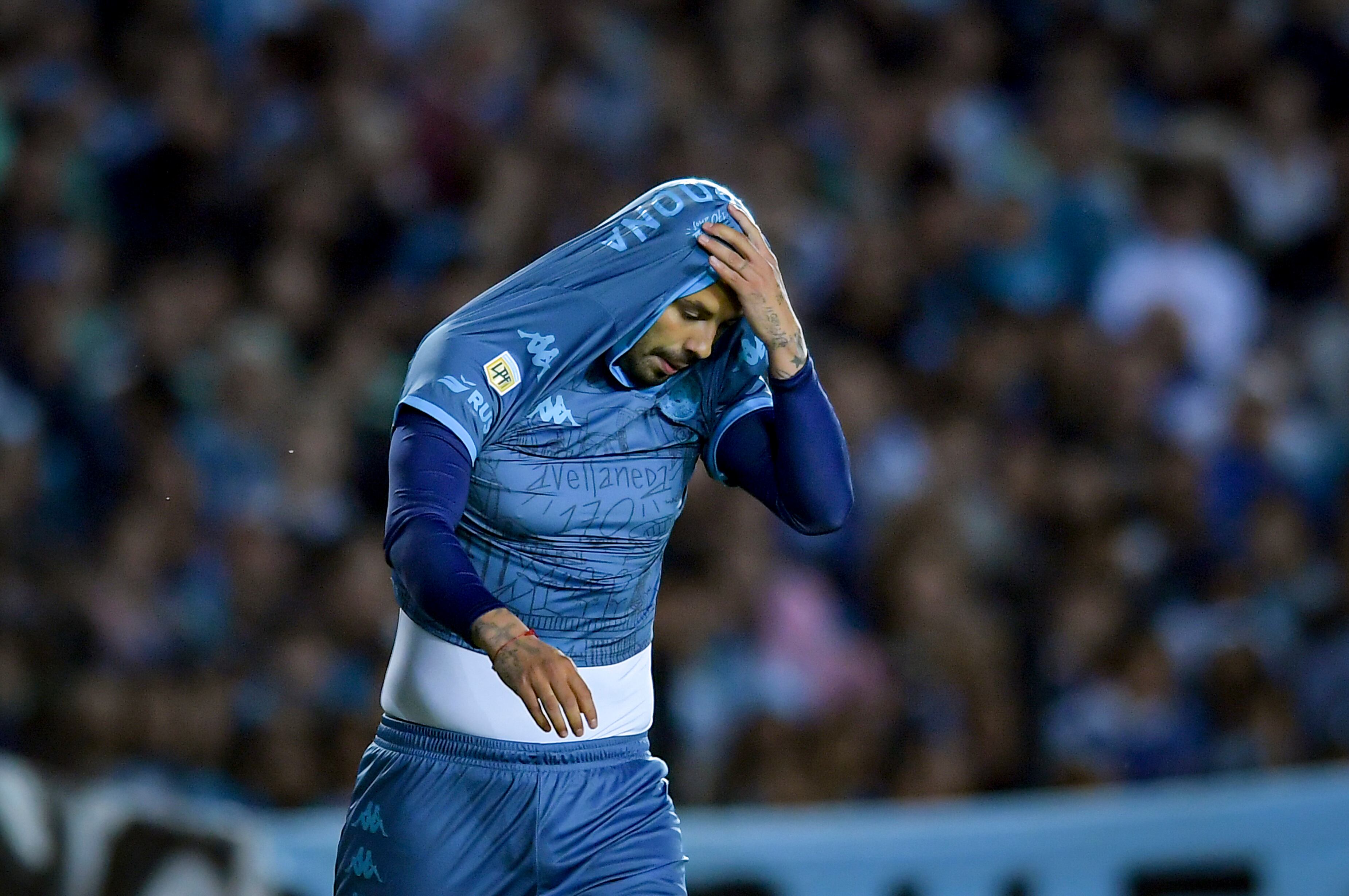 Edwin Cardona, futbolista colombiano de Racing (Foto por Marcelo Endelli/Getty Images)
