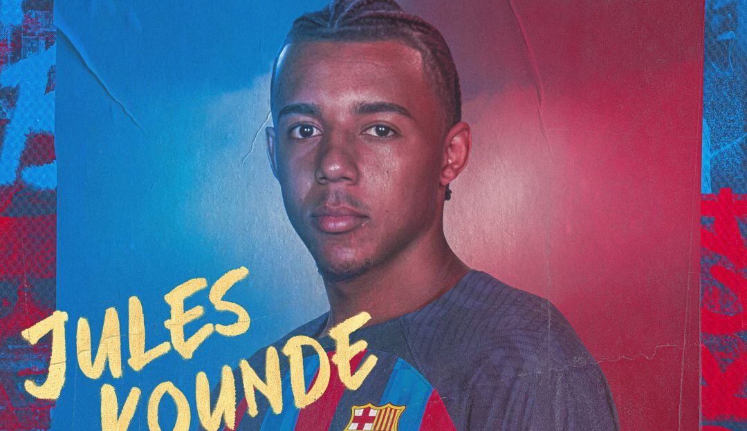 Anuncio del fichaje del defensor Jules Koundé