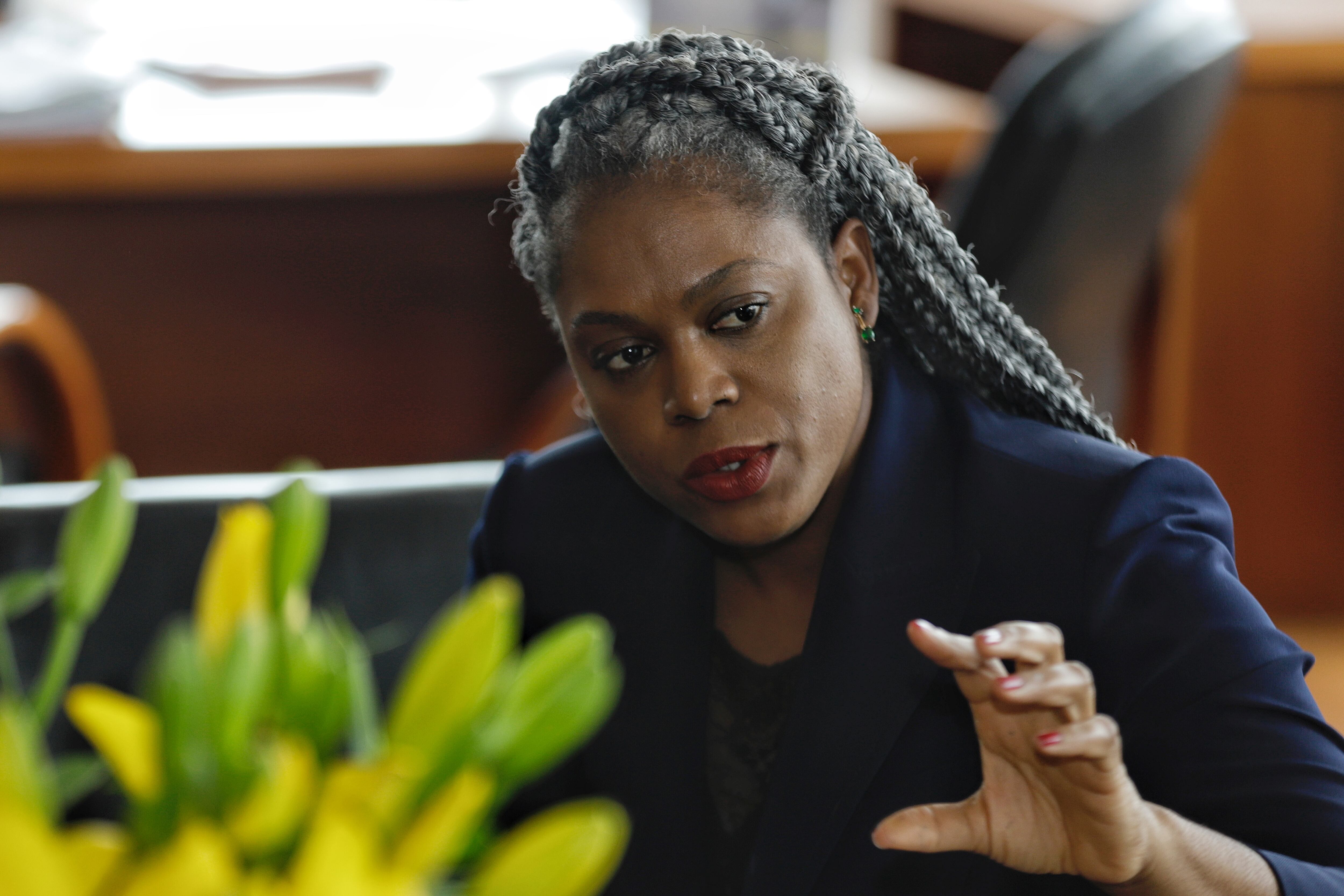 Bogotá. Mayo 26 de 2023. Aurora Vergara, Ministra de Educación. (Colprensa - Camila Díaz)