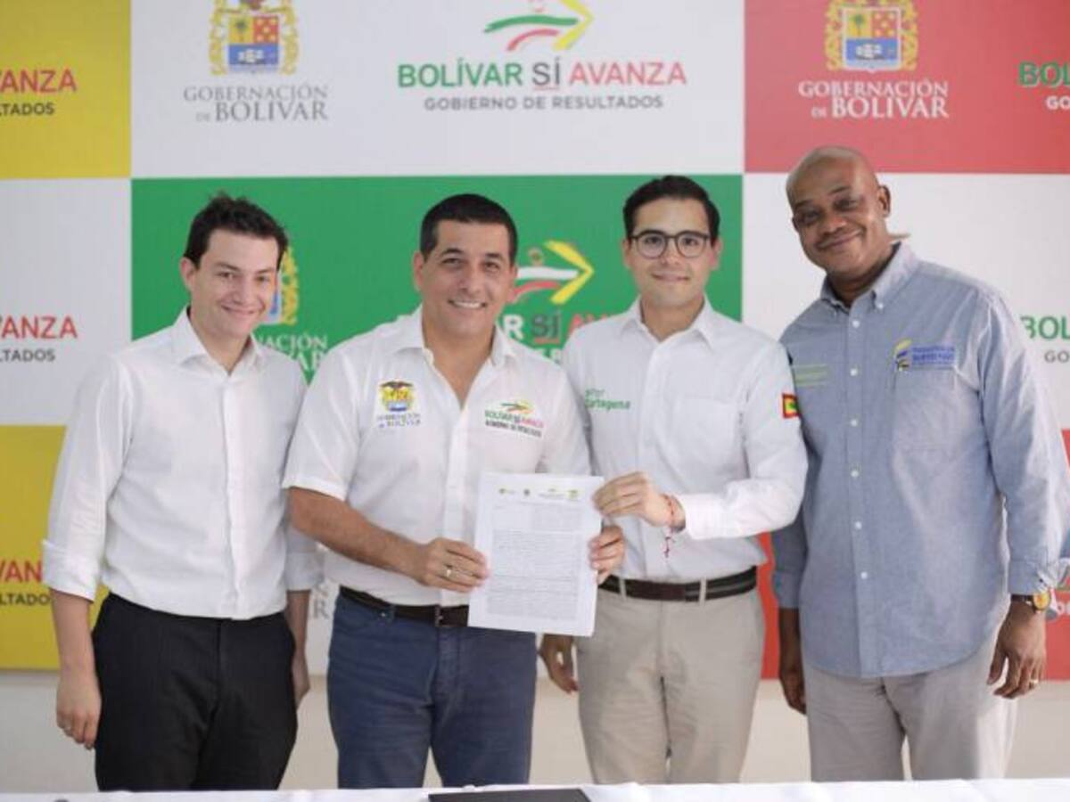 Se firmó acta para el inicio obra de recuperación de vía Playetas en Barú