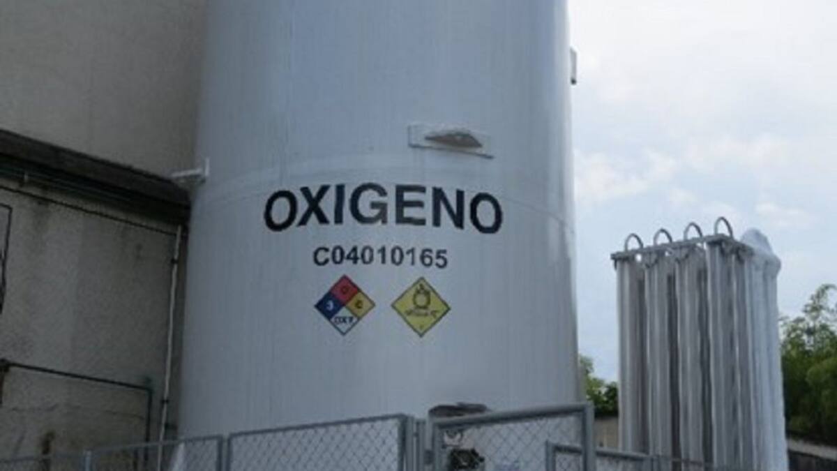 Informe sobre abastecimiento de oxigeno en Armenia