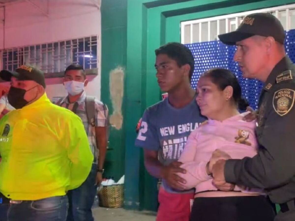 Madre se desmayó al ver a su hija