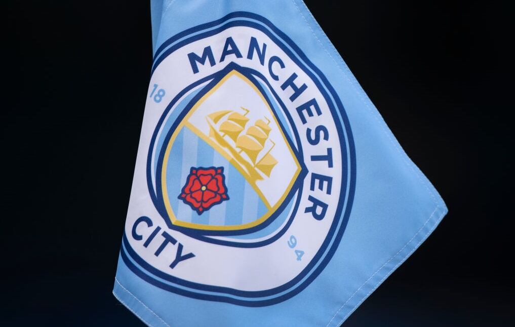 Bandera del Manchester City, equipo perteneciente al City Group (Photo by Joe Prior/Visionhaus via Getty Images)