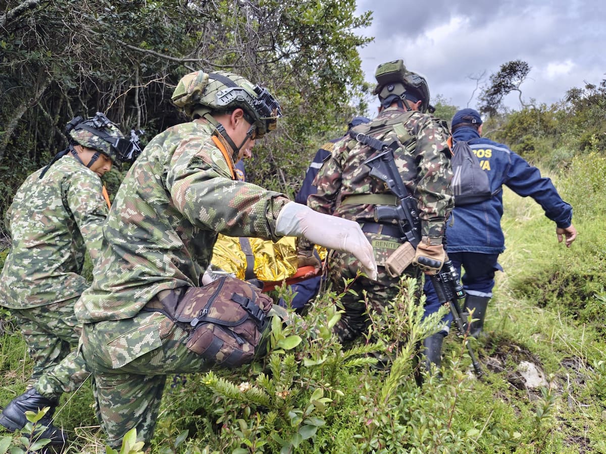 Ejército Nacional halló con vida a hombre reportado como desaparecido en zona rural de Socha