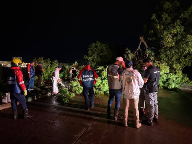 Afinia avanza en la atención de los daños ocasionados por el torrencial aguacero en Cartagena