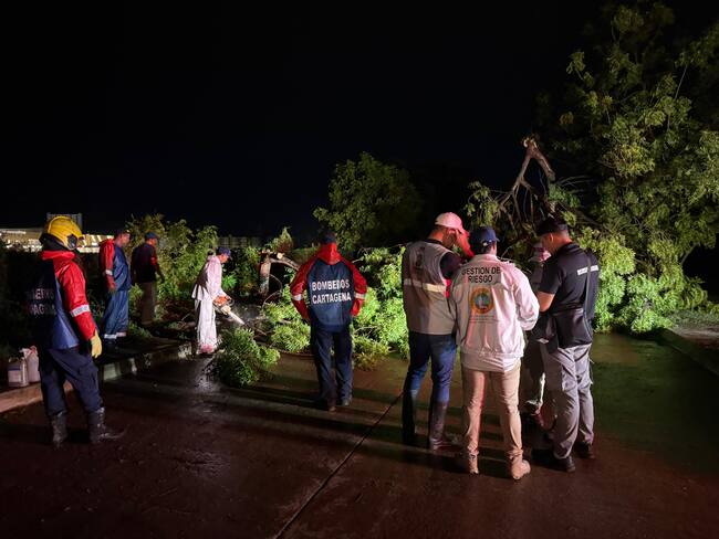 Afinia avanza en la atención de los daños ocasionados por el torrencial aguacero en Cartagena