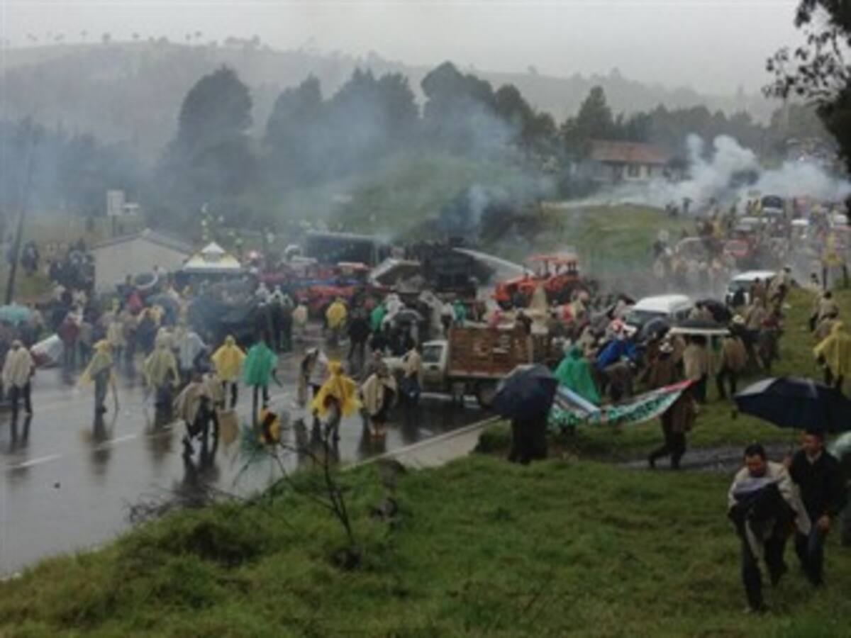 En siete puntos de concentración inicia hoy el paro de papicultores en Boyacá