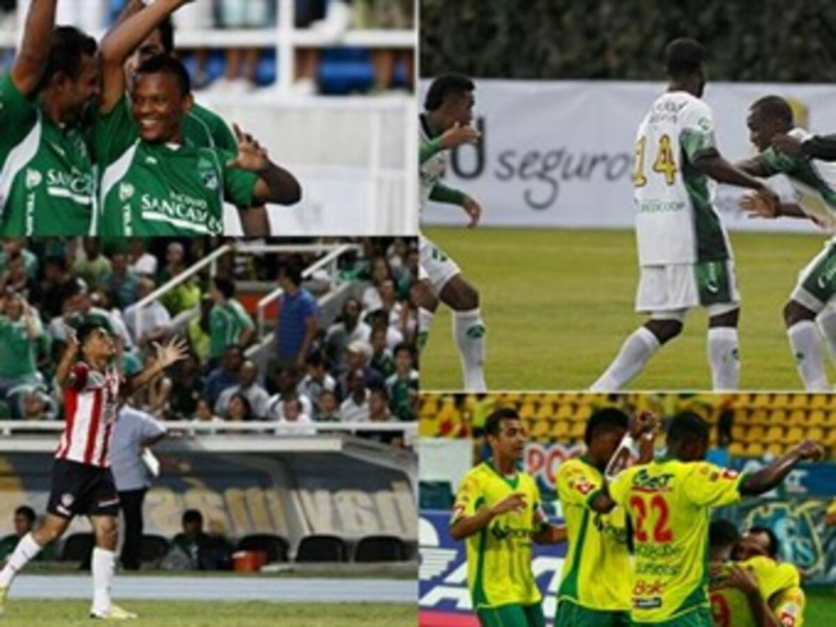 Los goles y las jugadas de la cuarta fecha de la Liga Postobon, en El Alargue