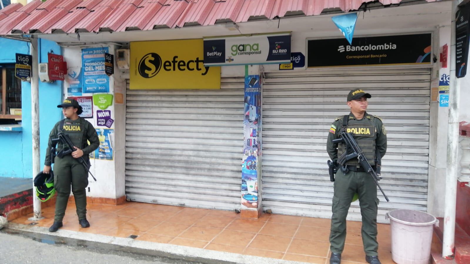 Local de GANA cerrado- foto cortesía