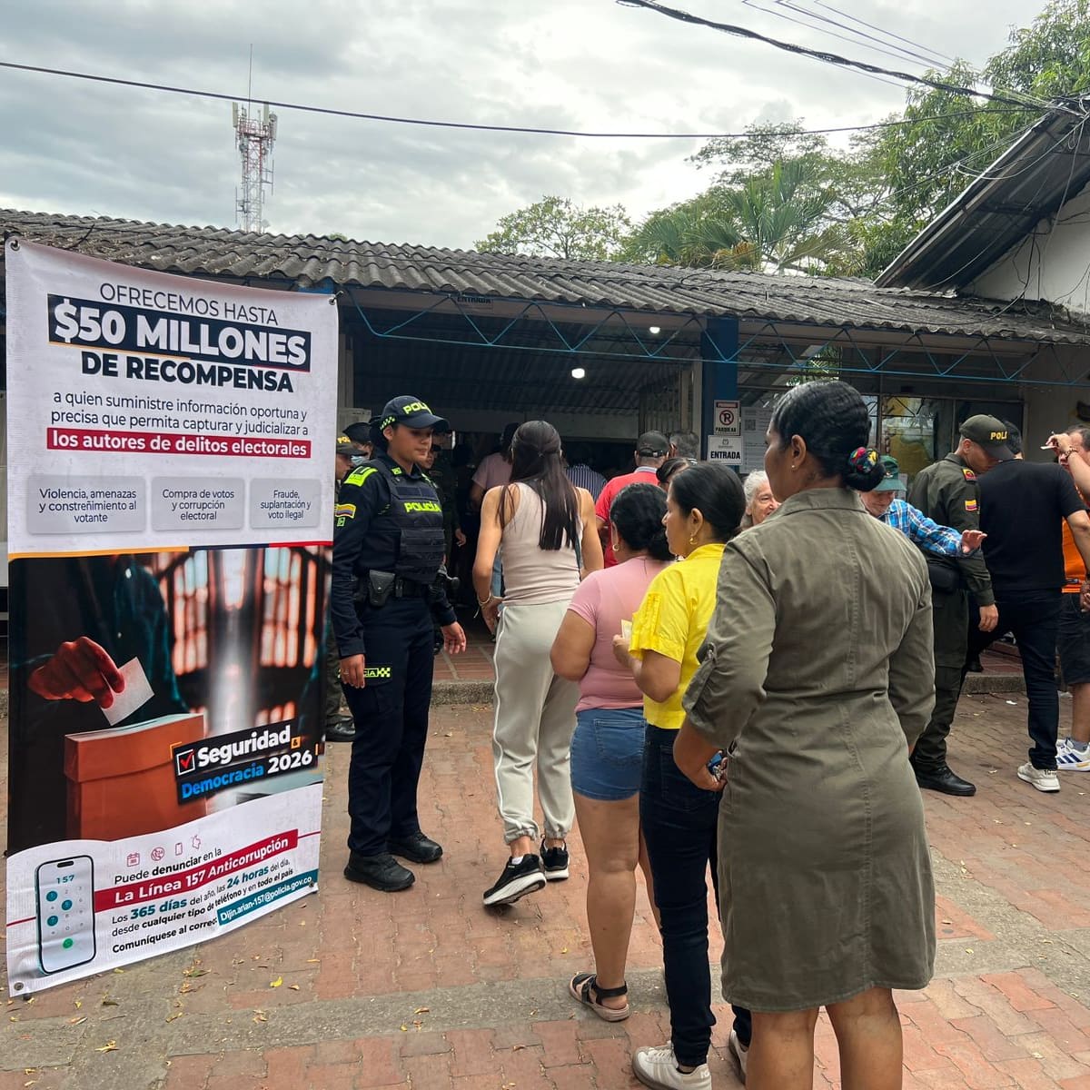Jornada electoral transcurrió en completa normalidad y bajo estrictas medidas de seguridad en Neiva