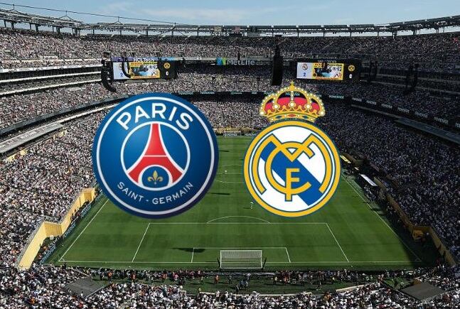 PSG vs. Real Madrid / Composición: Caracol Radio