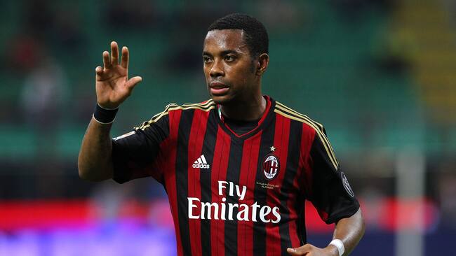 Robinho en AC Milan