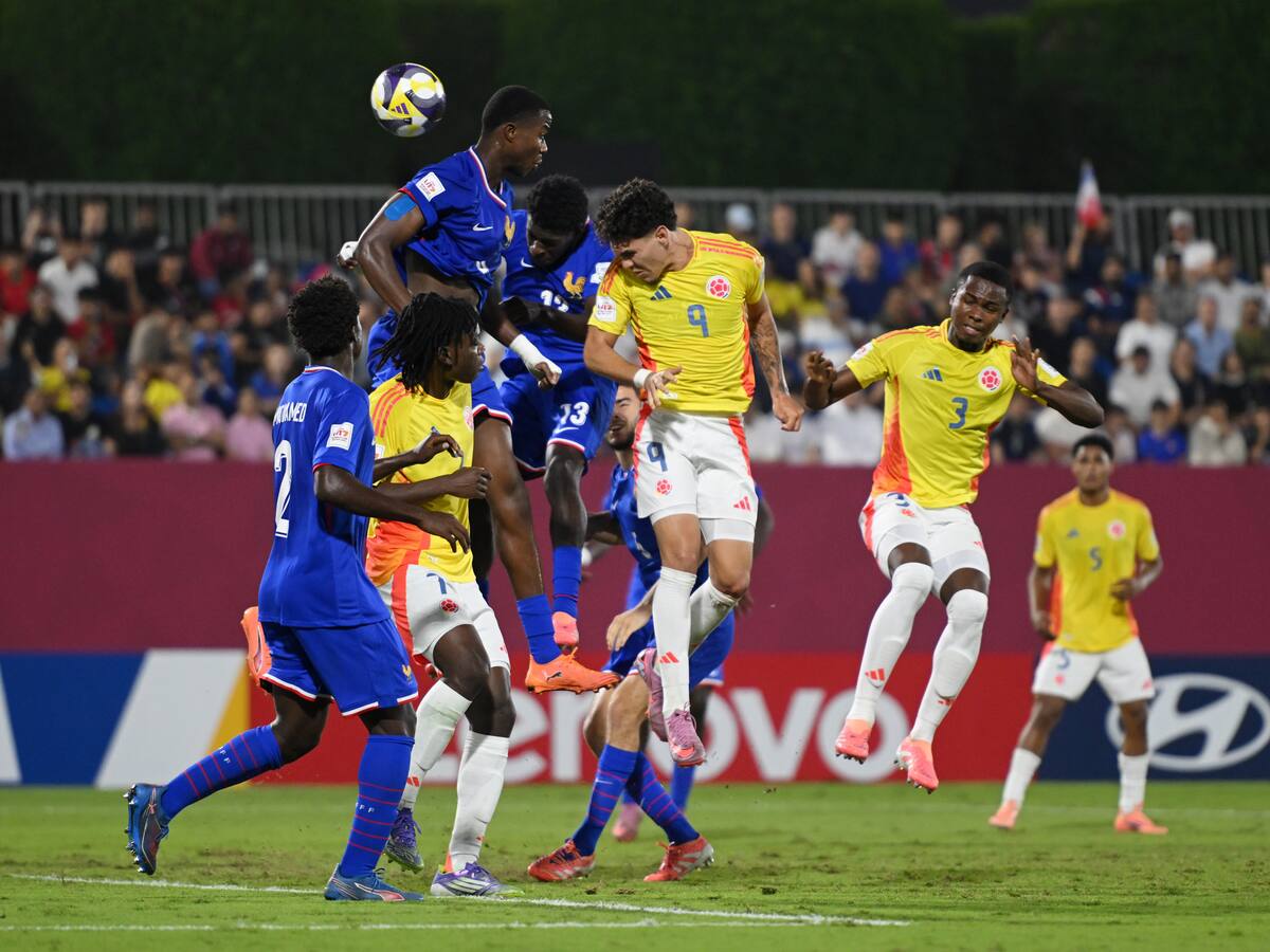 Colombia quedó eliminada del Mundial Sub-17, luego de perder ante Francia: resumen y goles