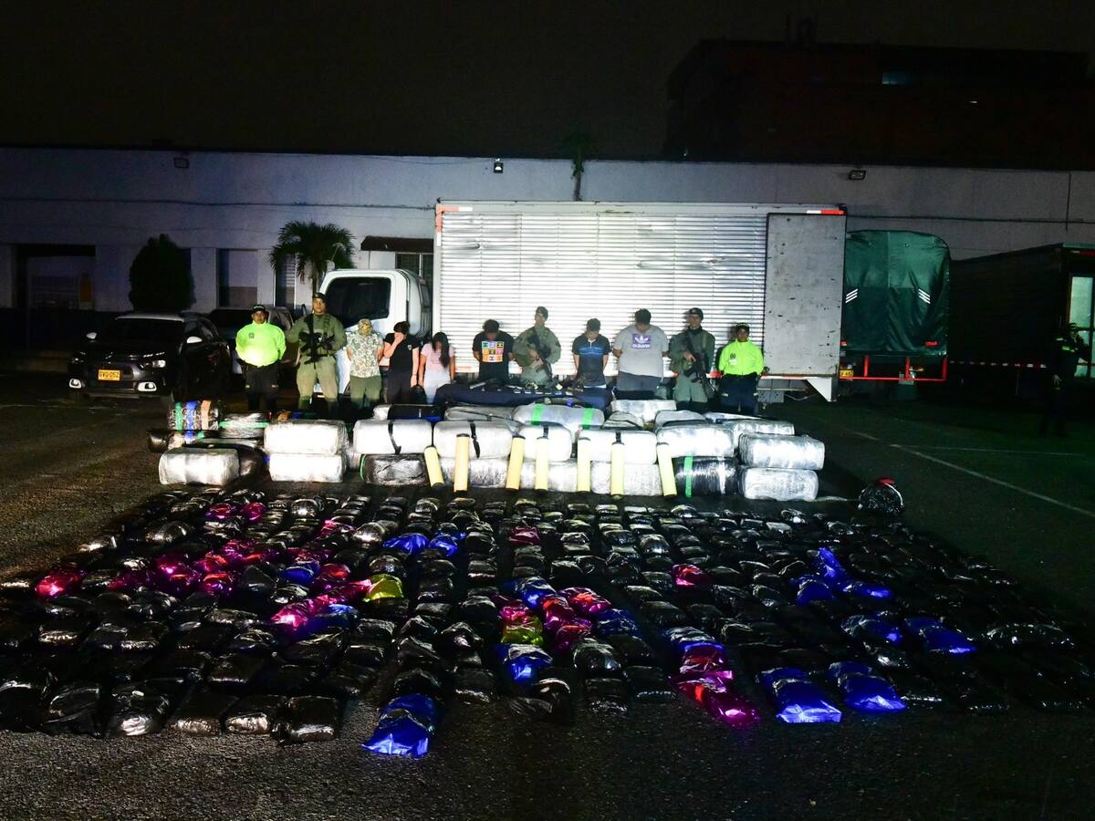 Cayó acopio de drogas del Barrio Antioquia de “Los Chatas”; les incautaron 6 toneladas de marihuana