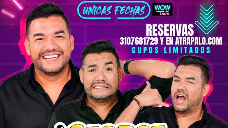 George Pinzón presenta su show ‘Miércoles de Comedia’
