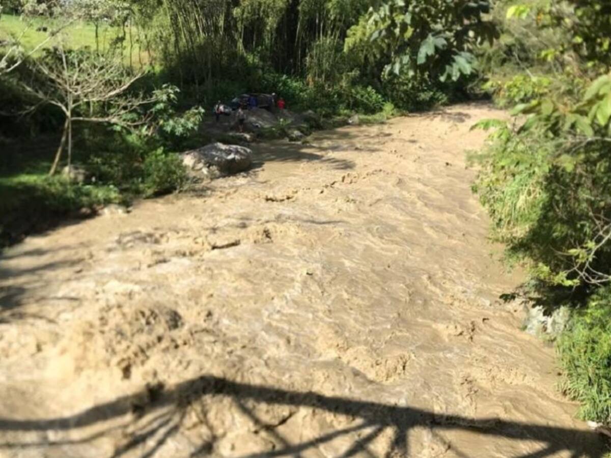Alerta en Quindío por la creciente de varios ríos debido a las lluvias