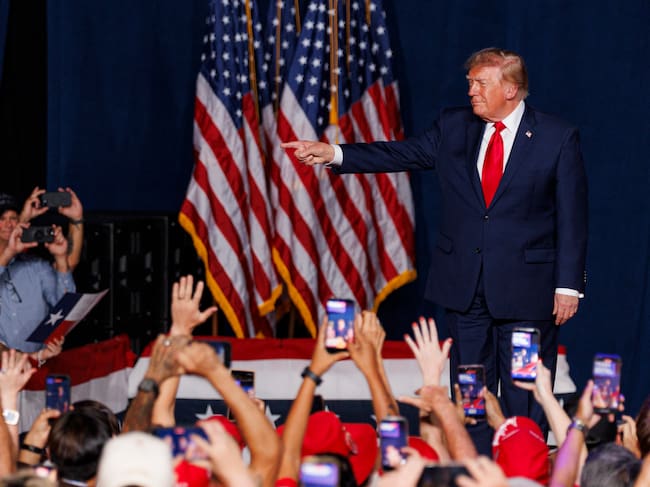 Donald Trump, presidente de Estados Unidos. Foto: Getty Images.