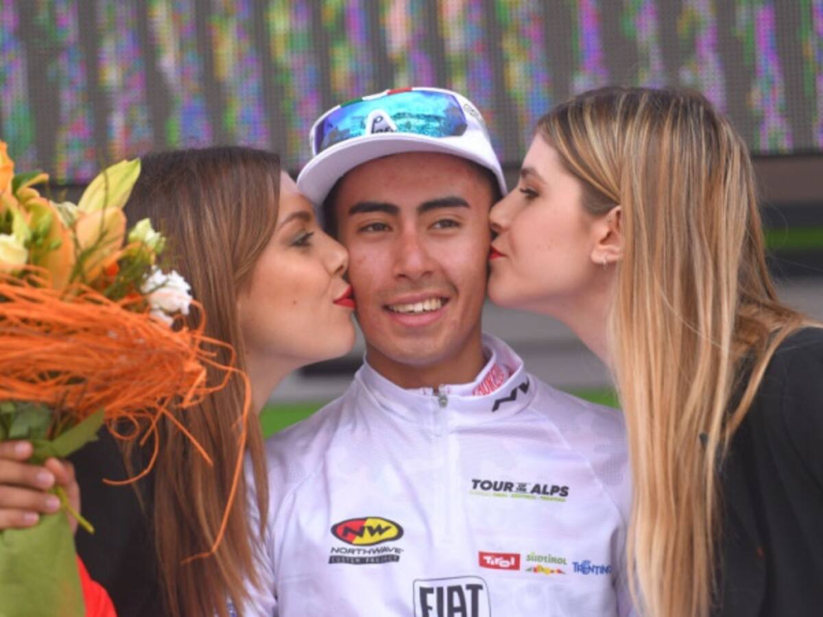 Iván Sosa terminó tercero en la primera etapa del Tour de Los Alpes