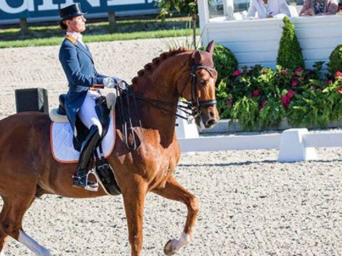 Adelinde Cornelissen se retiró de los Olímpicos para salvar la vida de su caballo
