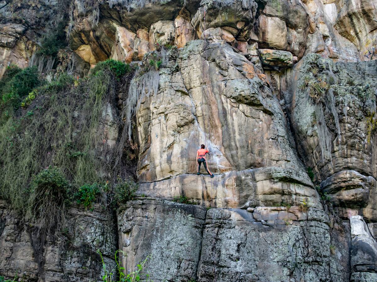 ¿Cómo se formaron las rocas de Suesca? Hermoso paisaje cerca a Bogotá de más de 60 millones de años