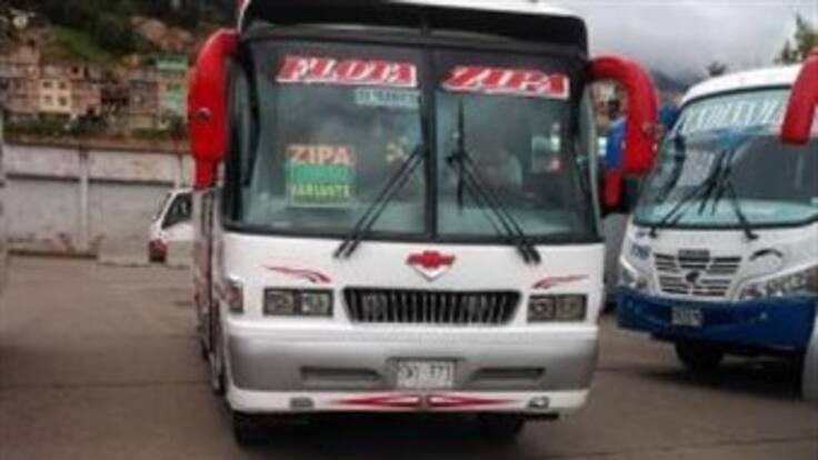 Segundo día de paro de transporte intermunicipal en Zipaquirá