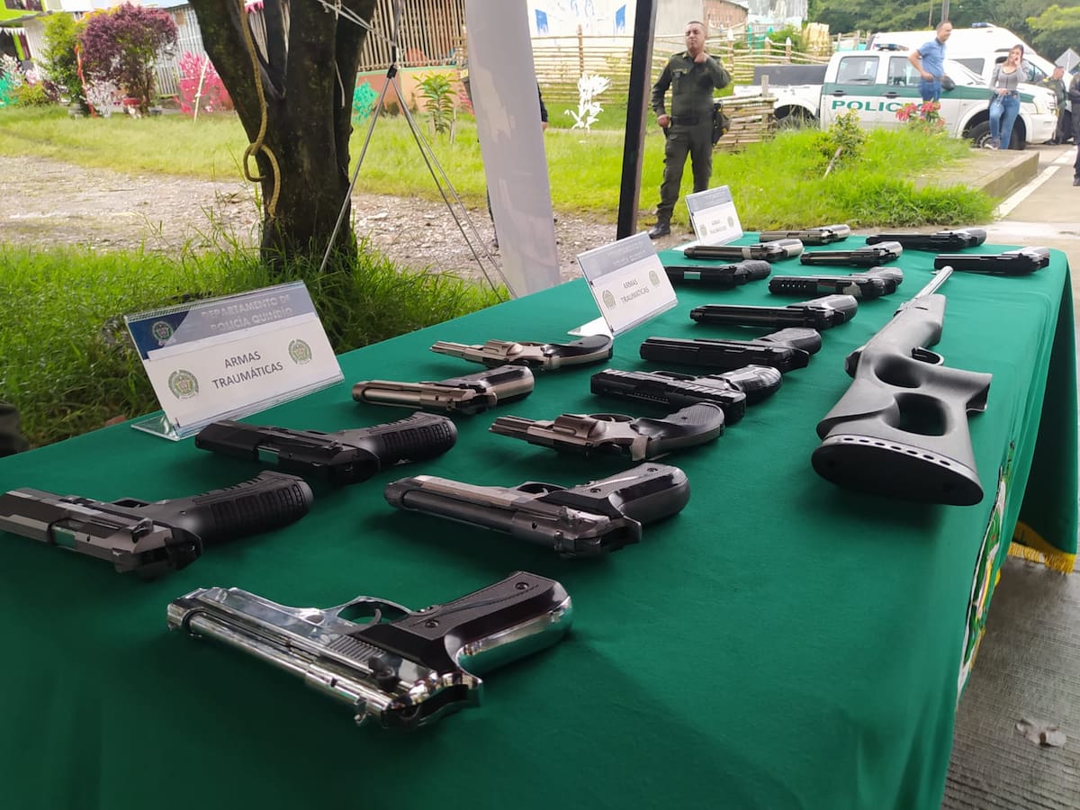 Autoridades han sacado de circulación en Cali 309 armas de fuego ilegales