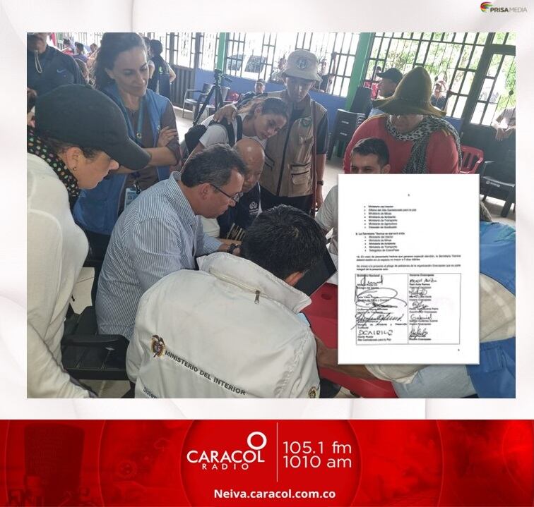 Se espera que luego del consenso al que se llegó entre las partes, el presidente visite la zona a dialogar con los campesinos.