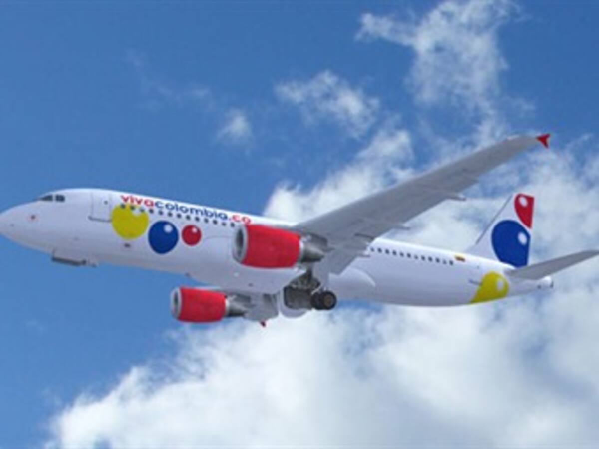 La aerolínea de bajo costo 'Viva Colombia' entró a operar en el país