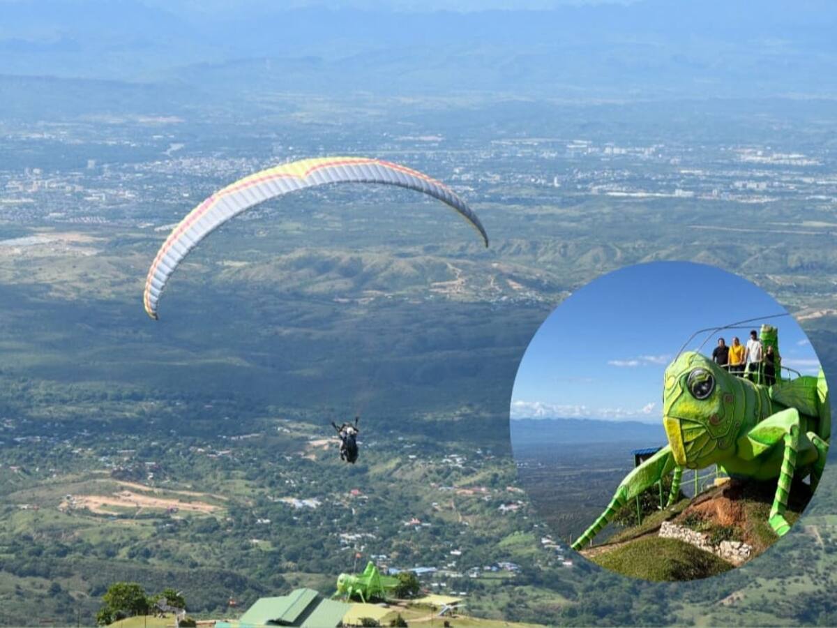 Neiva estrena parapente y amplía su oferta de turismo de aventura en El Chapuro