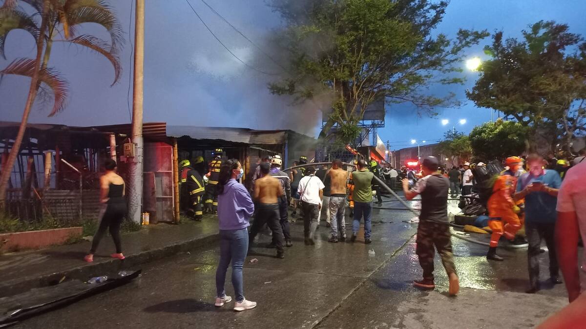 Informe Incendio Estructural en Armenia